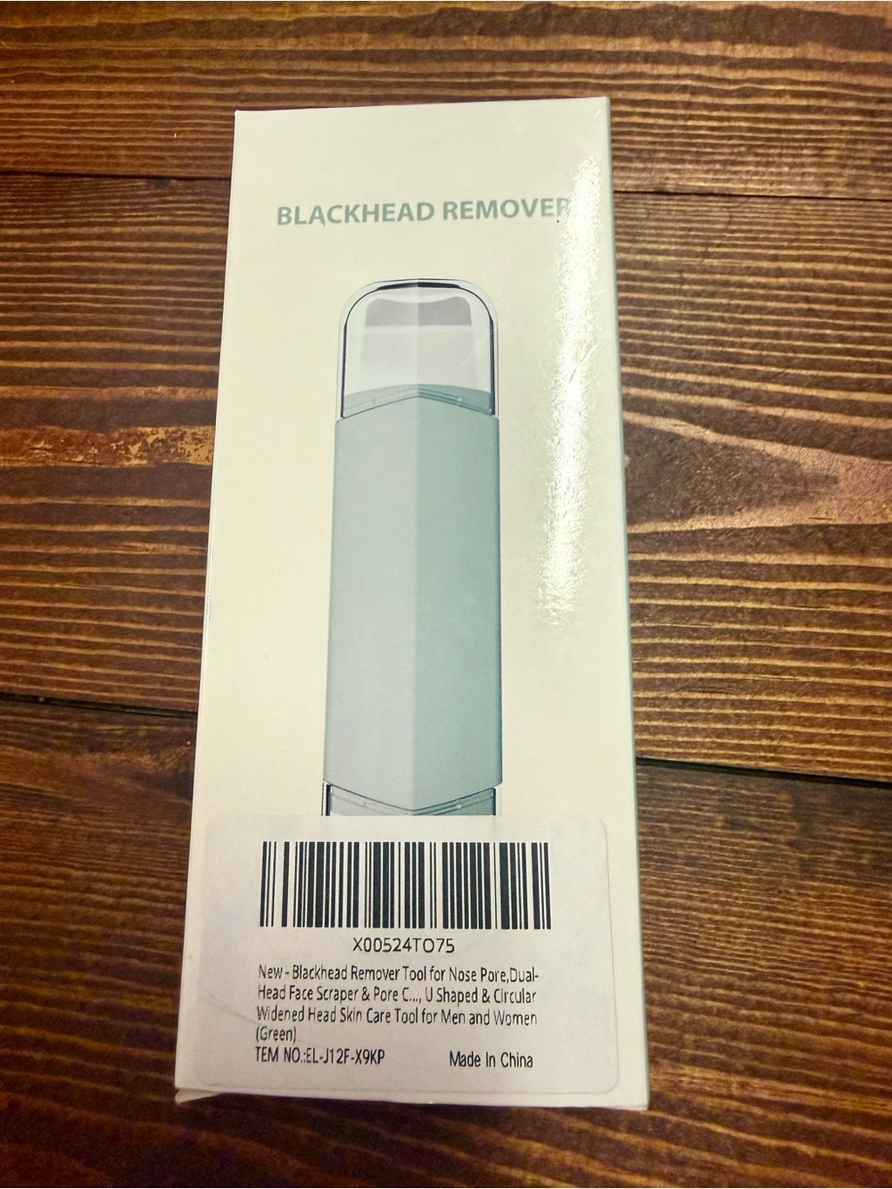 NWT- Dual Head Blackhead Remover Nose Pore Cleaner Facial Scraper